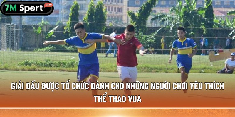 Bóng đá phủi - Hơi thở tự do của tinh thần thể thao phong trào 9 giai dau duoc to chuc danh cho nhung nguoi choi yeu thich the thao vua